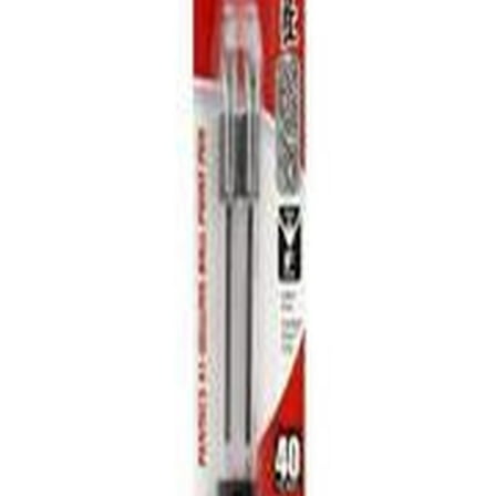 Pentel RSVP Ballpoint Pen  (0.7 Mm) Fine Line  Black  2 Pack (Pack of 16)