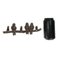 thumbnail image 4 of Cast Iron Rustic Western Lovebirds Perching On Twig Branch 3-Pegs Wall Coat Hook, 4 of 5