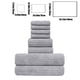thumbnail image 3 of Juego de Ocho Toallas de Terciopelo para Baño, Lisas, para El Hogar: Ideales para Lavarse La Cara, Secarse y Secarse. Suaves y Absorbentes., 3 of 6