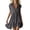 Summer dresses for women-Gray#1, variant on Summer Dresses for Women 2026 Button-Down Flutter Sleeves Loose-Fit Casual Short Midi Dress with Ruffle Hem Pink S