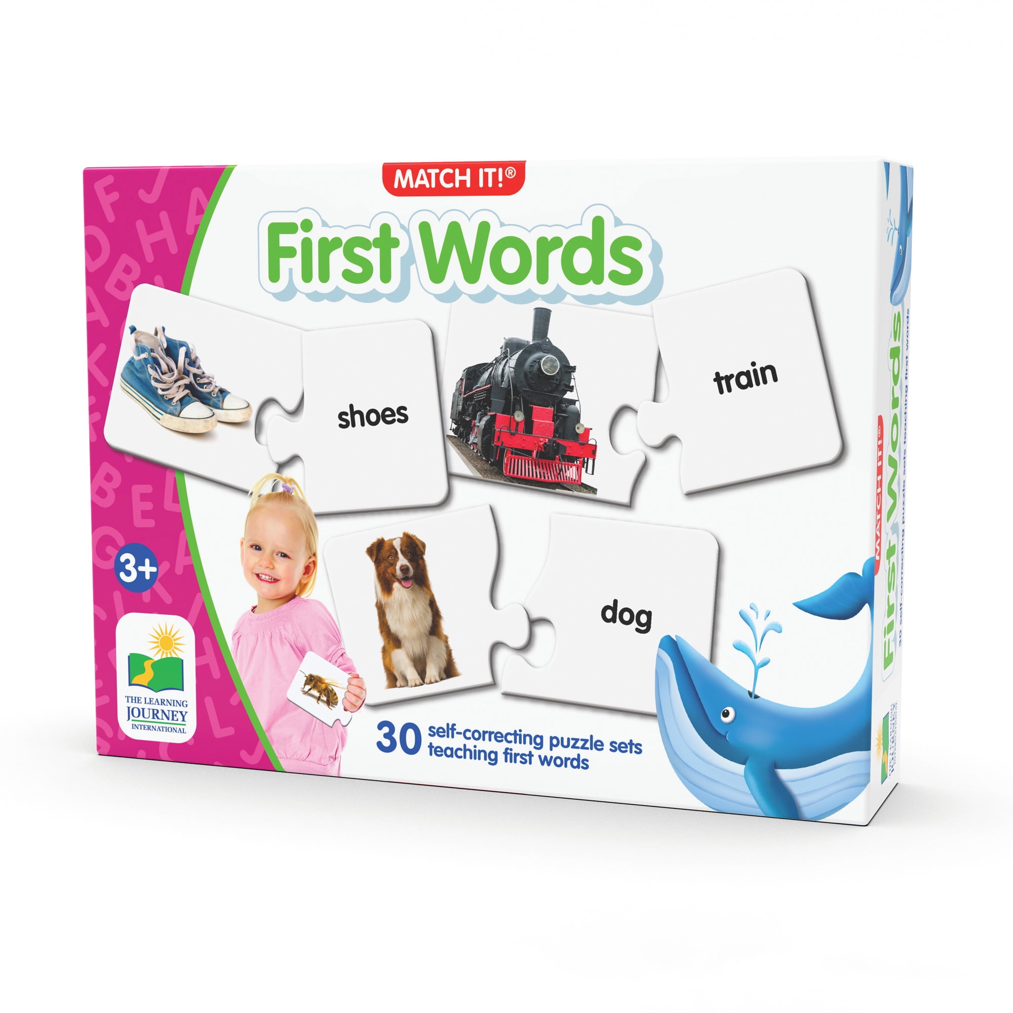 The Learning Journey First Words Match It 30 Self Correcting Puzzle Sets Ages 3 for sale online 