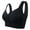 #A Black, variant on wireless Bra Front Closure for Women, Wirefree Front Closure Comfort, Bra for Older Women, Bra for Senior Women Bandeau Bras Strapless Bras Large Bust Racerback Bras, #A Black,58