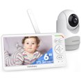 thumbnail image 1 of HelloBaby 6.0" LCD Wireless Video Baby Monitor, 4000mAh Rechargeable Battery, Remote Pan-Tilt-Zoom, 1 of 8