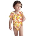 thumbnail image 2 of Yiaed Snake Print Infant Climbing Short Sleeve Onesie One-Piece Baby Bodysuit Clothes 0-12 Months -12 Months, 2 of 6