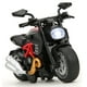 thumbnail image 4 of 1:14 Modelo de motocicleta infantil a escala Juguete retráctil Simulación alta con sonido ligero Motocicleta eléctrica para niños Blanco/Rojo ANGGREK Otros, 4 of 8