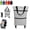 Gray, variant on 2-in-1 Foldable Shopping Cart with Wheels, Rolling Grocery Bag, Collapsible Shopping Tote with Adjustable Handle, Large Capacity Reusable for Travel