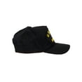 thumbnail image 4 of Men's Retired Series U.S. Military Veteran Unstructured Snapback Baseball Hat US Navy Black, 4 of 4