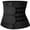 #2 Black- 9 Steel Boned, variant on MISS MOLY Waist Trainer for Women Workout Neoprene Sauna Sweat Body Shaper Adjustable Back Support Girdle