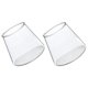 thumbnail image 1 of Glass Mugs Fuji Mountain Cup for Home Use 2Pcs Transparent Heat Resistant Cups, 1 of 4