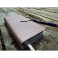 thumbnail image 3 of Niv, Pocket Thinline Bible, Leathersoft, Pink, Snap Closure, Red Letter, Comfort Print, (Hardcover), 3 of 4