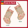 thumbnail image 2 of Lsque Indian Paisley 1 Pattern 18 Inch Christmas Stockings, Festive Holiday Stocking for Christmas Decorations Holiday Decor, 2 of 7