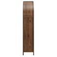 thumbnail image 5 of Storage Entry Cabinet , Walnut Brown, Wood, Living Dining Room Kitchen Cafe Bistro Hospitality Restaurant, Modern Contemporary, HB37949, 5 of 9