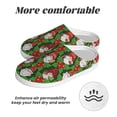 thumbnail image 6 of Picia Santa Claus And Gnomes for Women's Lamb-hug Comfy Fleece House Slippers Memory Foam, Slip-on House Shoes Indoor Outdoor-46/47, 6 of 7