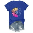 thumbnail image 4 of Lightweight Summer Tops for Women Casual Beach Daily Cute Short Sleeve, 4 of 6