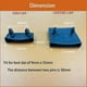 thumbnail image 5 of 24pcs 55mm X 9mm Plastic Bed Slat Cover Replacement Holder Caps For Holding Securing Wooden Slats Bed Base, 5 of 5