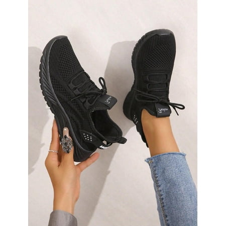 Women s Lightweight Breathable Casual Sports Shoes Comfortable Running Fitness Sneakers – White All-Season 2026