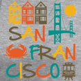 thumbnail image 3 of CafePress - San Francisco Womens Tri Blend T Shirt - Womens Tri-blend T-Shirt, 3 of 4