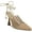 Pistachio Suede, variant on Sam Edelman Trinity Pistachio Tie Up Womens Pumps Ankle Strap High Heel Sandals (PISTACHIO, 8)