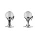 thumbnail image 3 of Wosthever Beer Dispenser 3.5L Spherical Container Restaurant for Party Home Plata 2piezas, 3 of 4