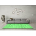 thumbnail image 3 of Ahgly Company Indoor Round Abstract Emerald Green Contemporary Area Rugs, 7' Round, 3 of 4