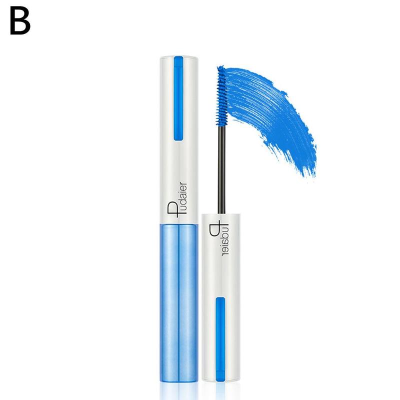 9Color Mascaras Waterproof Fast Dry Eyelashes Curl Extension Makeup