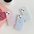 thumbnail image 6 of Pearl Glitter iPhone 13 Case, Slim Thin Glossy Soft TPU Silicone Rubber Gel Trunk Box  Edges Fashion Bumper Cover Compatible with iPhone 13 (Pink Pearl), 6 of 10