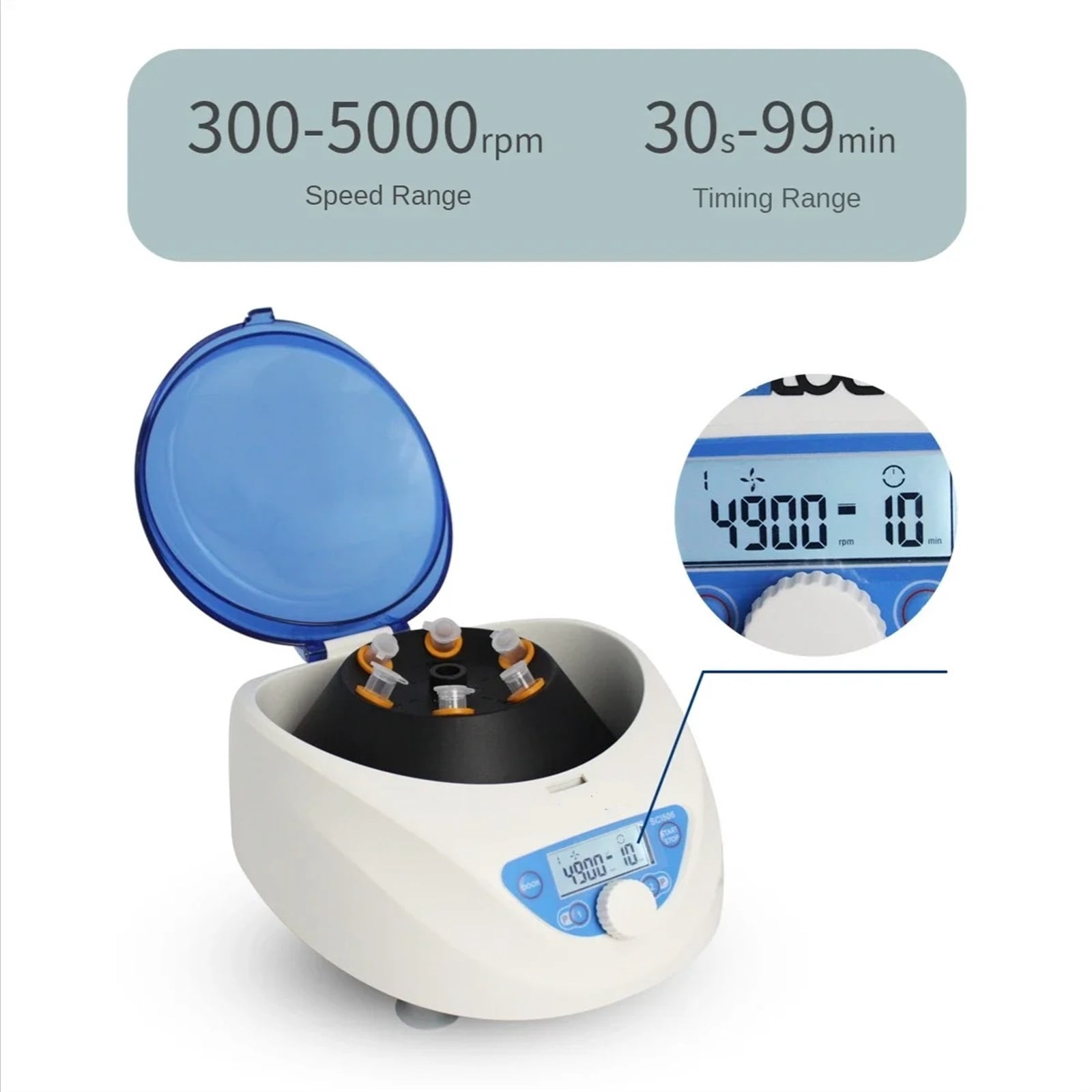 SCI506 Low Speed Centrifuge Vor-tex Mixer Lab Centrifuga Microcentrifuge Centrifuge Machine Wide Range of Uses