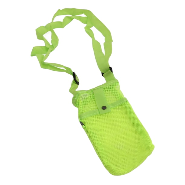 Soporte Para Botella De Agua, Portabotellas De Agua, Bolsa De Malla Portátil Para Botella De Agua Con Correa Ajustable Para El Hombro, Funda Para Botella De Agua Para Ejercicio