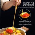 thumbnail image 5 of Gold Kitchen Ladle, Holzlrgus Titanium Golden Plating Stainless Steel Cooking Soup Ladle, Sturdy and Heavy Duty Design Ladel, Heat-proof, Easy to Store and Dishwasher Safe, 5 of 7