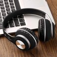 thumbnail image 1 of Wireless Headphones Bluetooth 4.1 Headset Noise Cancelling Over Ear With Microph, 1 of 1