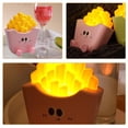 thumbnail image 5 of Lámpara de noche de silicona para dormitorio con lámpara táctil, decoración de mesa novedosa, luz nocturna, regalos divertidos para niños, bebés adultos que amamantan, 5 of 5