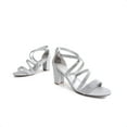 thumbnail image 3 of BURUDANI Women’s Ankle Strap Dress Pump Low Chunky Heel Sandals Wide Shoes, 3 of 6