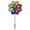 19-inch Spectrum Rainbow Double Wheel, Fabric, variant on In the Breeze 2701 — 15 Inch Rainbow Double Windee Wheelz Spinner - Colorful Flower Wind Spinner