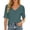 Dark Green*, variant on Women's T-Shirt Relaxed Fit V-Neck Short Sleeve Soft Casual Breathable Comfort Everyday Wear Trendy Travel Tees