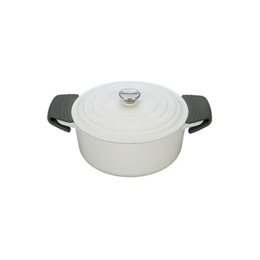 Le Creuset Silicone Pot Grips Set, Oyster, 5x2 1/2in