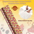 thumbnail image 2 of Regal Dreams Princess-Themed Yellow Gift Wrapping Paper, 20 Sq ft (2 Rolls) Premium Deluxe Easy-Cut Grid-Lined Wrap Christmas Birthday Thanksgiving Party Prizes Supply with Bonus Canzonet Tag, 2 of 7