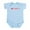 Sky Blue, variant on CafePress - I Love Timbits Infant Bodysuit - Baby Light Bodysuit, Size Newborn - 24 Months