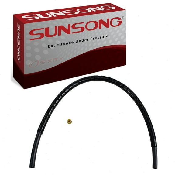 Sunsong Power Steering Return Line Hose compatible with GMC Sierra 2500 HD 2007-2015