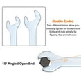 thumbnail image 5 of Uxcell 5pcs Double Open End Thin Wrench 11mm x 13mm Metric U-Shaped Spanner, 5 of 8