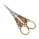 thumbnail image 4 of Tijeras de costura de acero inoxidable, tijeras de bordado pequeñas de narciso vintage para manualidades, doradas, hoja incisiva, compactas, 10 cm, 4 of 14