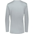 thumbnail image 2 of Holloway M Momentum Long Sleeve Tee Silver 222822, 2 of 5