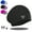 Black, variant on Trisens Silicone Swim Cap, Unisex for Adults and Kids, Ergonomic Design, Various Colors Available