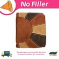thumbnail image 3 of Thgonwid 21*13 inch Vegan Leather Pouf, Multi Color, 3 of 8