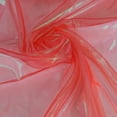 thumbnail image 3 of Tela de organza Qidekjjt, naranja, rojo, iridiscente, 10 m de largo, 3 of 8