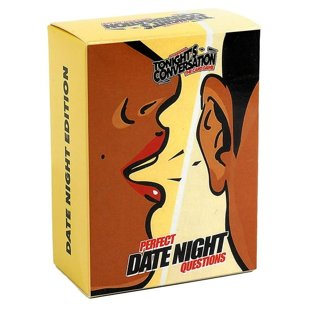 tonight's conversation cards - first dates edition Is it all about Christmas Tonights Conversation Card Game First