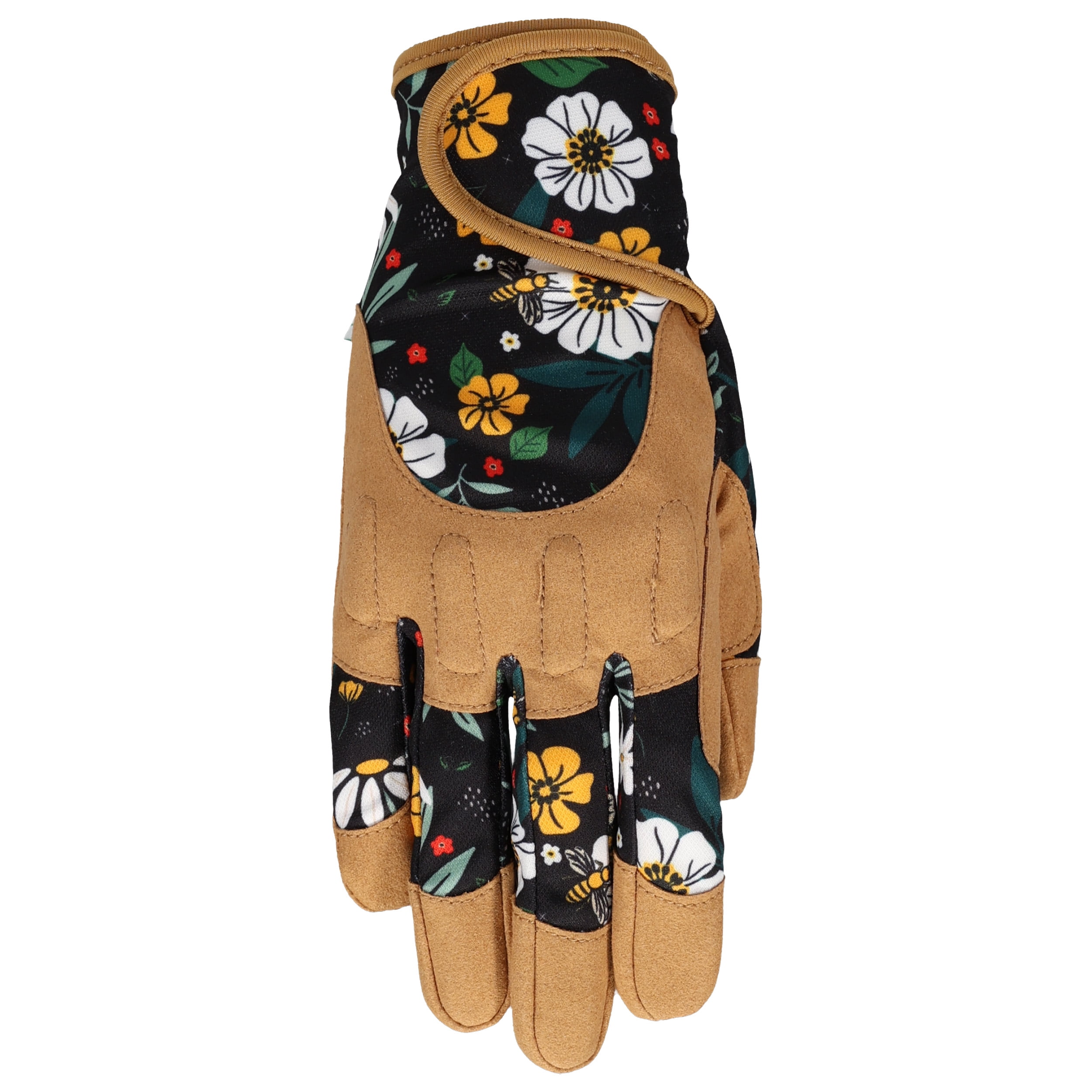 Expert Gardener Floral Synthetic Leather Glove Size Small, 1 Pair