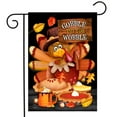 thumbnail image 2 of Briarwood Lane Gobble Turkey Garden Flag, 2 of 4