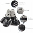 thumbnail image 2 of Calcetines para perros, calcetines antideslizantes para perros, calcetines protectores para perros, calcetines para perros, zapatos para perros, botas para perros, control de tracción para perros peq, 2 of 4