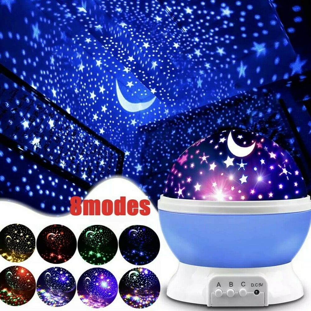 LED Night Light Galaxy Starry Projector Music Star Sky Party Baby Room