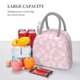 thumbnail image 5 of Balery Easter Cute Rabbit Bolsa de Almuerzo para Mujeres, Caja de Almuerzo, Bolsa de Almuerzo Pequeña Impermeable, Tote de Almuerzo Reutilizable con Gran Capacidad, 5 of 6